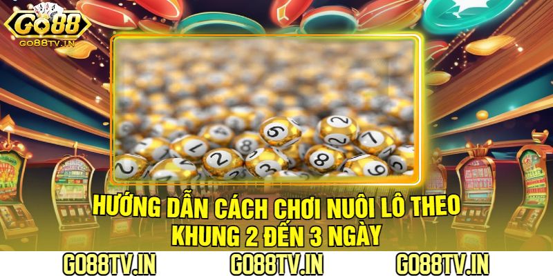 Hướng Dẫn Cách Chơi Nuôi Lô Theo Khung 2 Đến 3 Ngày